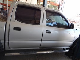 2002 Toyota Tacoma SR5 Silver Crew Cab 3.4L AT 2WD #Z24710